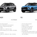 2025 쉐보레 트레일블레이저 RS, 프리미어 등급 차이 포토(트블, 안전, 소형SUV, 가성비, 보스사운드...