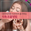 다이어트만 시작하면 증가하는 식욕 조절 방법 이미지