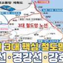 강원권 3대 핵심 철도망 노선...동해선·경강선·강호축 총정리 이미지