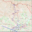 팔음지맥 1구간［백두 대간 봉황산(740.8m)-25번국도-천택산(683.9m)-개티재］. 이미지