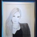 콩테연필초상화 이미지