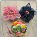 복주머니와 절편비누 만들기 이미지