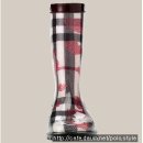 버버리 레인부츠 Burberry SHORT NOVA HEART RAINBOOT-BerryRed 이미지