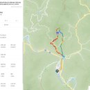 민둥산 등산로 전경-③(돌리네둘레길 : 민둥산~돌리네 입구 구간, 민둥산 산행지도, 산행코스 포함) 이미지