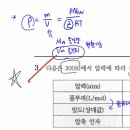 실제기체에서 밀도 공식 이미지