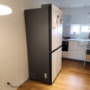 노원-현장-1269 | 인천 냉장고장설치 홈바와 수납장 있는