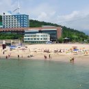 명사해수욕장 주차장 이미지