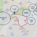 영통 도서관 삼거리 이미지