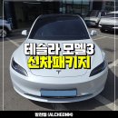 [일산 썬팅] 테슬라 모델3 하이랜드 신차썬팅 PPF 전면유리 발수코팅 유리막코팅까지