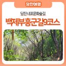 당진 내포문화숲길 백제부흥군길9코스를 소개합니다.