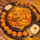 펀 비어킹 | [순천/금당] 신상 술집 펀비어킹 | 불오징어 한판 떡볶킹 후기