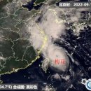 상하이 15일 오전까지 ‘태풍 영향권’… 강풍 폭우 예상 이미지