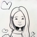 캐리커처 드로잉 이미지