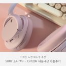WH헤어 | 가벼운 노캔 헤드셋 추천 소니 WH - CH720N 내돈내산 사용 후기