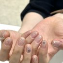 겨울의 작은 위로, 네일 | 청주봉명동네일 벨르뮤에서 겨울 감성 시럽네일 받았어요