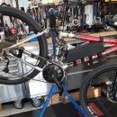 엘림모터 | [수리 입고] 개조된 전기 자전거, 체인라인으로 인한 자전거 체인 떨어짐 해결!!