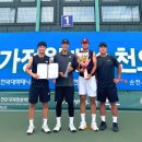 제9회 순천만국가정원배 순천오픈테니스대회 | 도봉구청 테니스선수단, 순천오픈 남자복식 우승