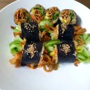 돌돌이 김밥 이미지