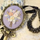 화사한 프랑스 자수 이미지