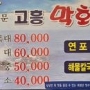 고흥막회집