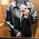 옷거리 | [CAMINO] 하프 레더 자켓 블랙 (국내 제조) 구매 후기