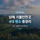 남해 가볼만한곳 코스 입장료 주차 한눈에