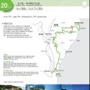 영덕 블루로드 A코스, 해파랑길 20코스 트래킹, 트래킹 코스 : 해맞이공원 - 고불봉 - 강구항 코스
