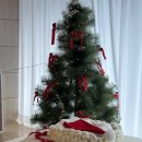 (12/21) 자이언트 얀으로 가방 만들기 | 집에서 신생아 셀프 뉴본 촬영 후기_다이소 크리스마스 컨셉 소품 준비