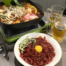 도깨비생맥주 | 건대입구 단체 술집 :: 건대 가성비 흘러 넘치는 도깨비집 메뉴추천 마라탕, 육회비빔면 후기