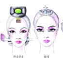 미용사 자격증 실기 - 메이크업 이미지