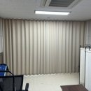 옥정중학교 | 양주시 옥정 중학교 휴게실 커튼 설치 사진/ 옥정 이브자리