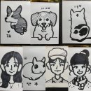 캐리커처 그리기 이미지