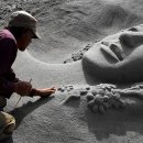 모래 조각가 김길만 모래인생 30 년 사진 전시회( 1. 1 - 1. 31 ) 이미지