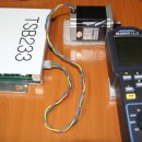 TSB233 바이폴라 스테핑모터드라이버 구동테스트 영상 입니다. 이미지