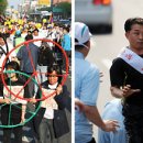 한겨레,민중의소리 기사, 자칭 진보언론들이 짱개의 개라는 증거. 이미지