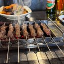 동북특색숯불구이양꼬치 | 한성백제역양꼬치 고기 질 꿔바로우 서비스 최고
