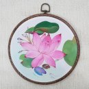 천에 그리는 그림 이미지