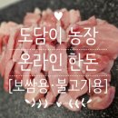 도담 | 도담이농장 한돈 후기｜신선한 돼지고기로 만든 고추장찌개