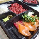 의정부 민락동 연어회 초밥 맛집 연미당 배달 후기(+ 한우육회 1인 세트 메뉴)