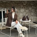 168 | 루에브르 LOEUVRE 26SS 스웨이드자켓 브라운 블레이저 01 사이즈 착용 후기 (168cm 47kg 코디)