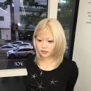 투명하고 윤기나는 대구동성로미용실 대구백금발 후기