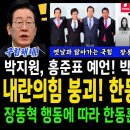 내란의힘 붕괴 한동훈 신당창당 이미지