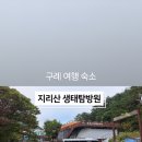 구례 여행 숙소 지리산 생태탐방원 후기