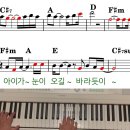 비와 당신의 이야기(부활-F#m-T72) 이미지