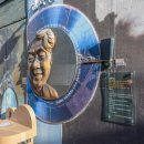 김광석포토존 조형물 이미지