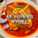 고사리쉼터식당 | 속초교동맛집 배가네찜 가오리찜 솔직 후기