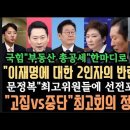 잼통령"국힘 한방에 KO 시켰다".종북몰이 안통해.."2인자의 반란"쎄다. "실익 없는 합당 접어야..".문정복 워딩 충격. 이미지