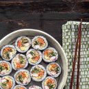 토마토김밥 이미지