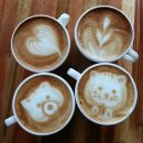 커피라떼아트 오후 이미지