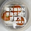 토마토 | 중기 후기 이유식 토마토 큐브 만들기(Feat. 씨제거, 궁합 등)